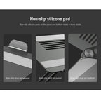 NILLKIN ProDesk Adjustable Aluminum Alloy Laptop Notebook Stand Holder (Silver)
