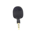 MK-5 4 Level Pin 3.5mm Gold Plated Plug Live Mobile Phone Tablet Laptop Mini Bend Microphone, 4 Level Pin