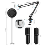 Yanmai Q10 3.5mm Recording Microphone Kit