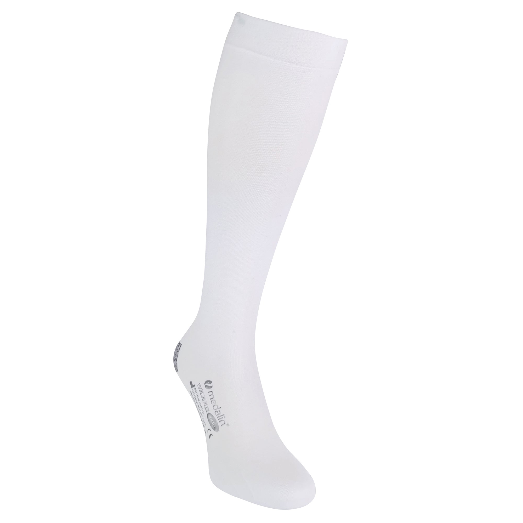 2 Pairs Graduated Compression Below Knee Anti Embolism Socks