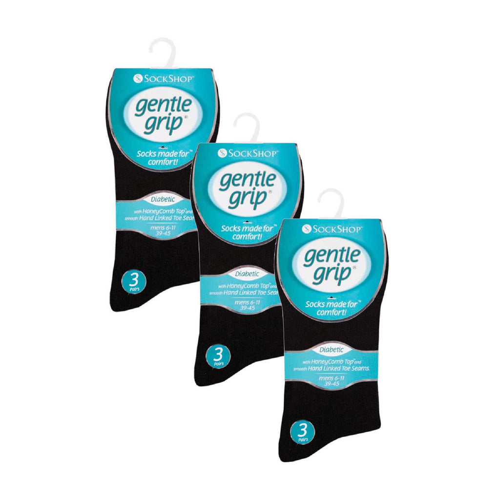 9 Pairs  NON ELASTIC Cotton Mens Socks with Loose Top
