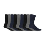 9 Pairs  NON ELASTIC Cotton Mens Socks with Loose Top