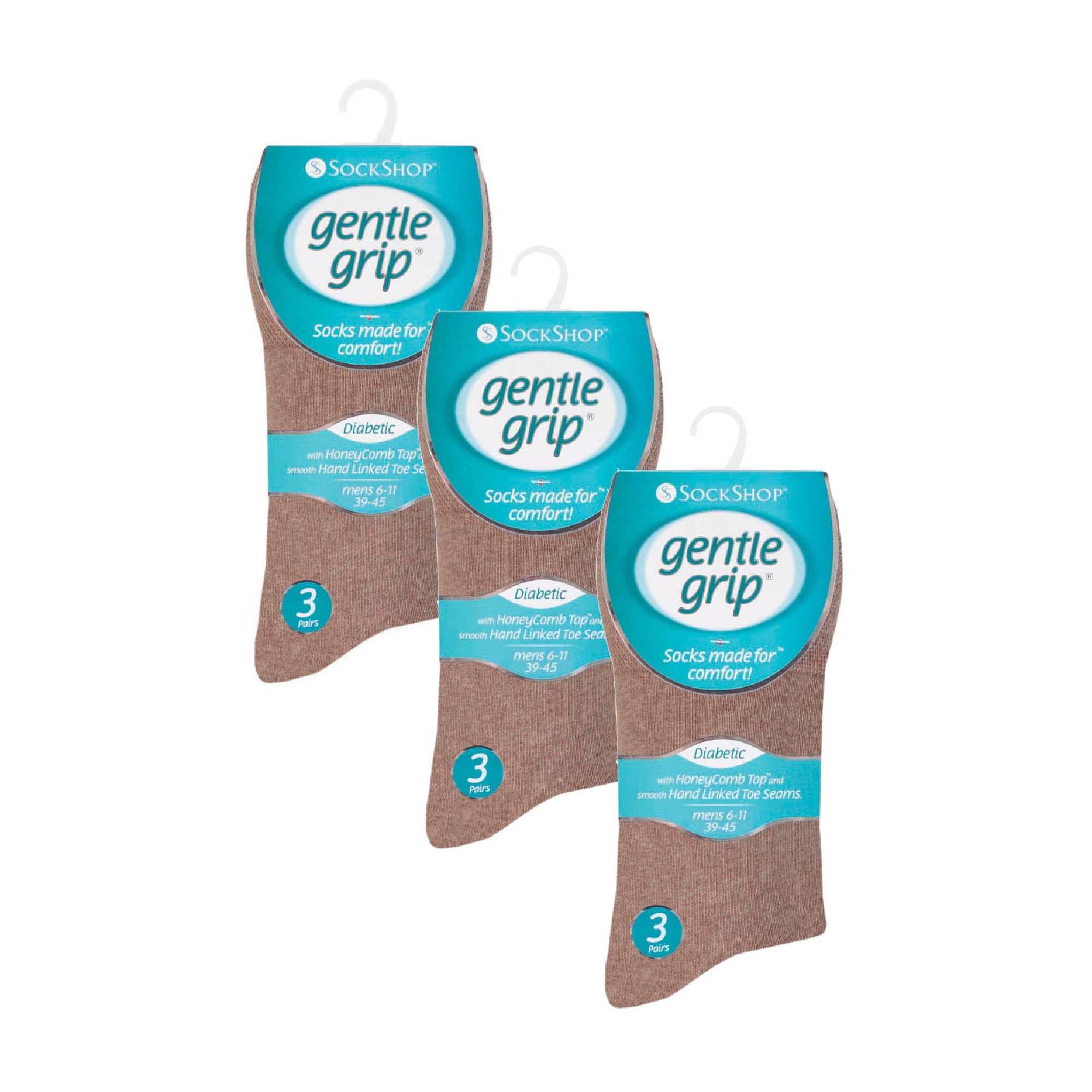 9 Pairs  NON ELASTIC Cotton Mens Socks with Loose Top