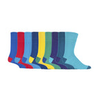 9 Pairs  NON ELASTIC Cotton Mens Socks with Loose Top