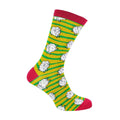 1 Pack Mens Novelty Green Sheep Bamboo Socks