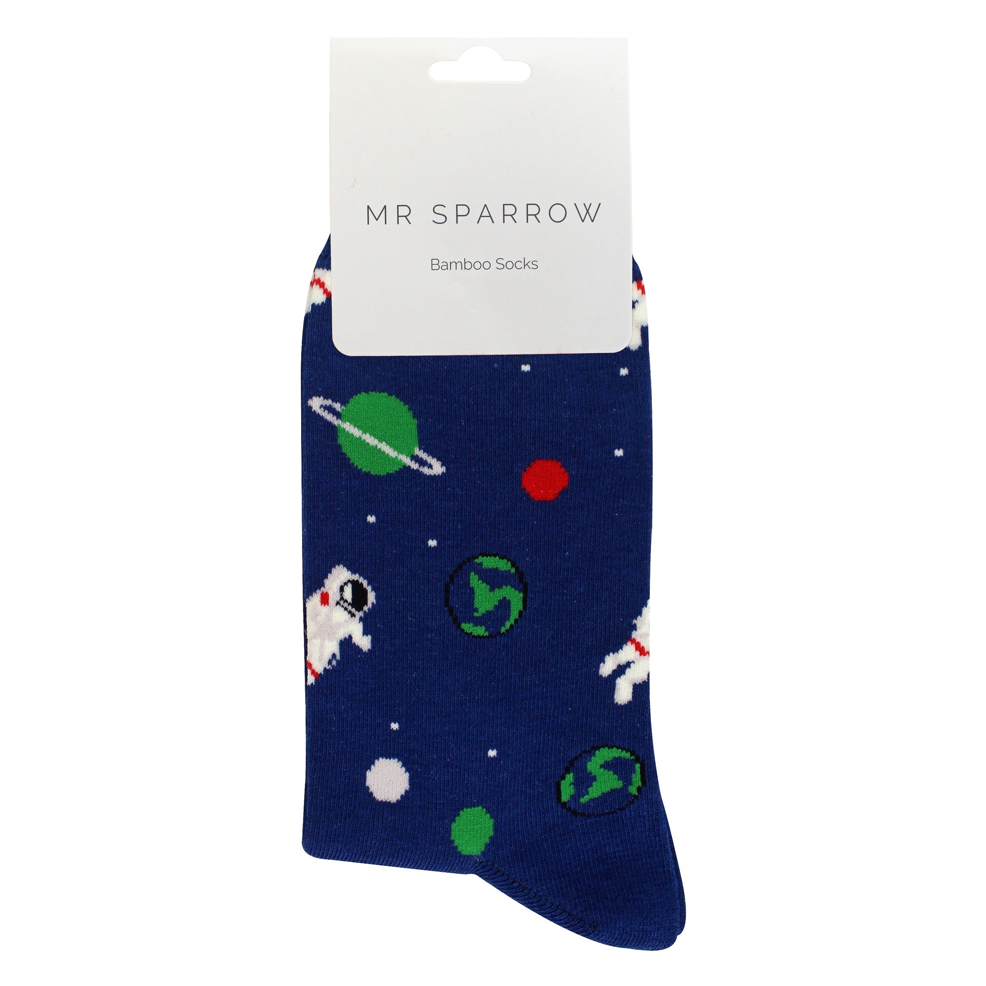 Mens Novelty Space Astronaut Socks Soft Comfortable Bamboo Socks