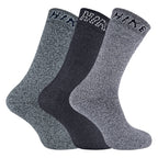 12 Pairs Mens Cushioned Crew Hiking Walking Boot Socks