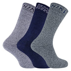 12 Pairs Mens Cushioned Crew Hiking Walking Boot Socks