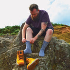 12 Pairs Mens Cushioned Crew Hiking Walking Boot Socks