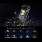 Unihertz Tank 4 Pro Projector Rugged Phone, 16GB+512GB, Night Vision, 6.73 inch Android 13 Dimensity 8300 Octa Core, Network: 5G, NFC