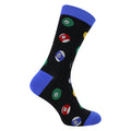 Mens Novelty Pool Balls Snooker Socks Soft Comfortable Bamboo Socks