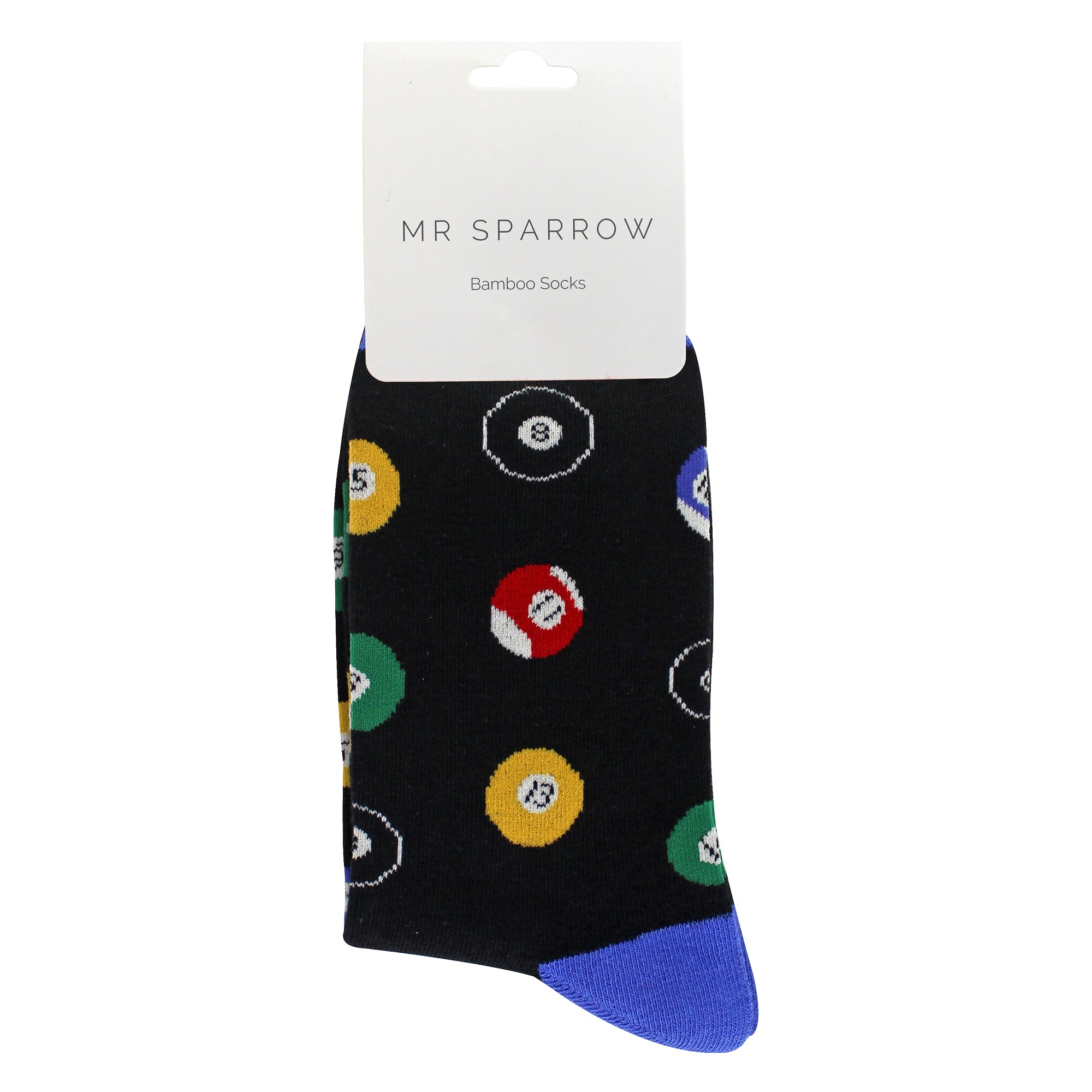 Mens Novelty Pool Balls Snooker Socks Soft Comfortable Bamboo Socks