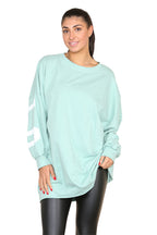 Buffalo Slogan Print Oversized Jumper Dress