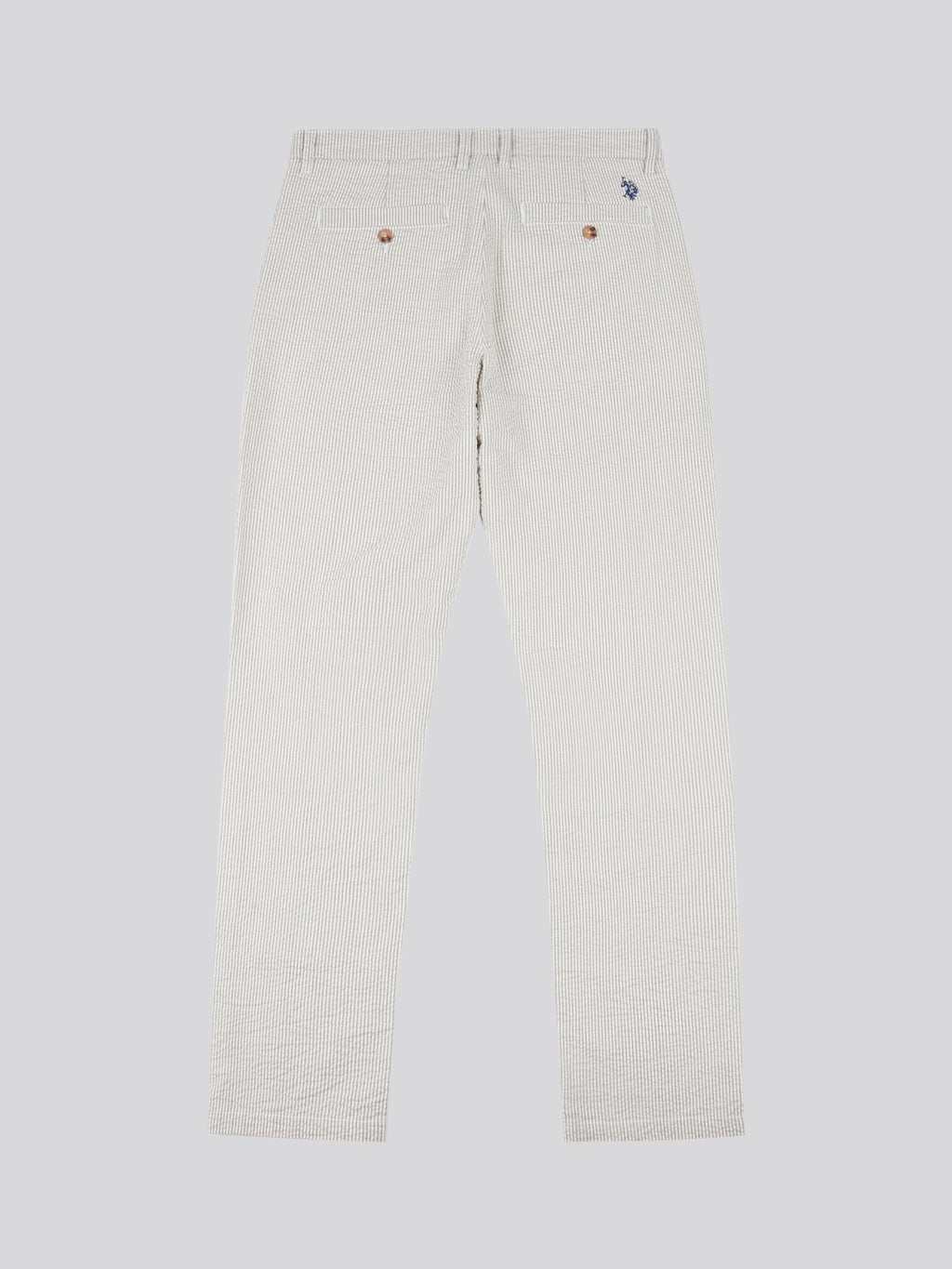 Mens Seersucker Woven Trouser in Northern Droplet