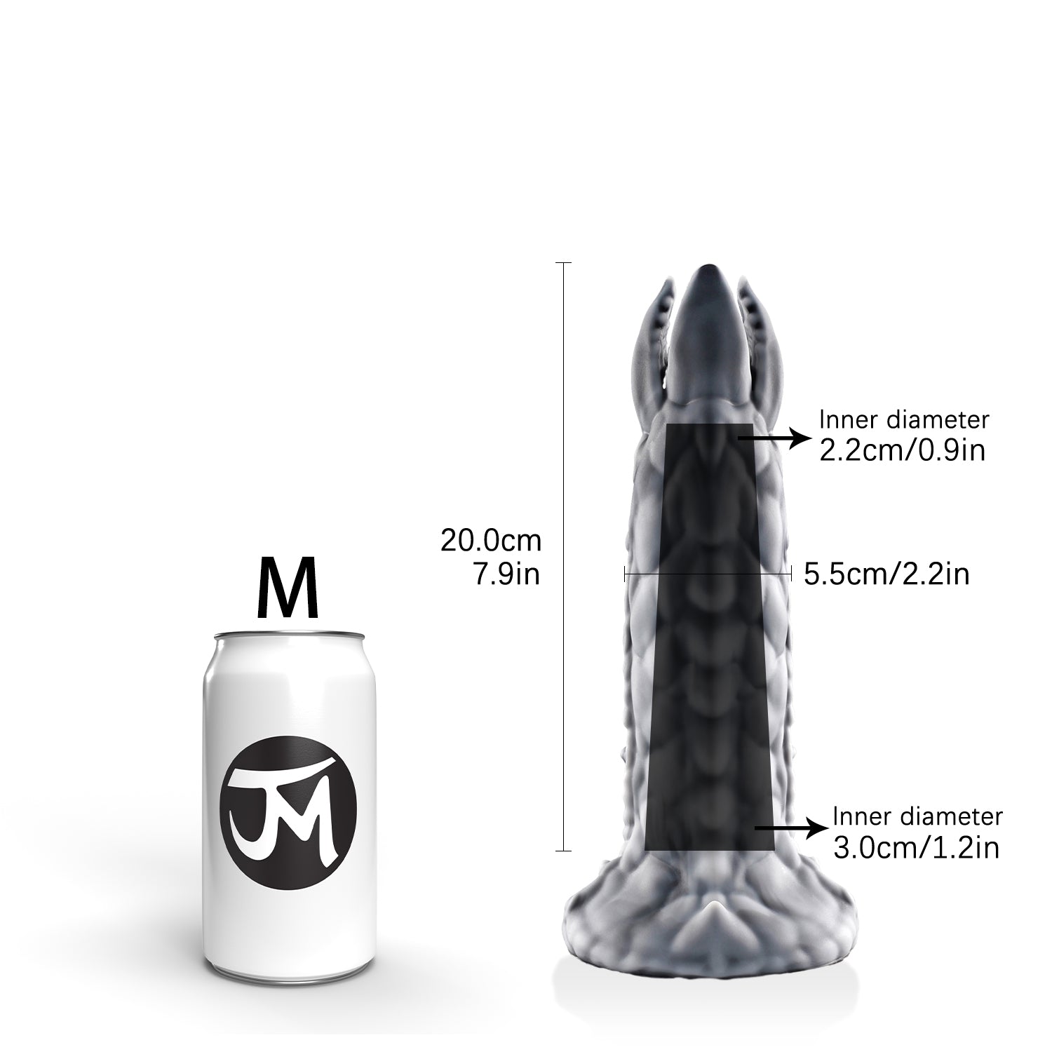 Nothosaur ZERGER - Alien Ovipositor Dildo And Eggs- Monster With Teeth