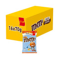 M&M's Salted Caramel Milk Chocolate Treat Bag 70g (Box of 16)