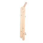 MamaToyz Folding Learning Tower - Natural Beech Wood Montessori Child Safety Platform