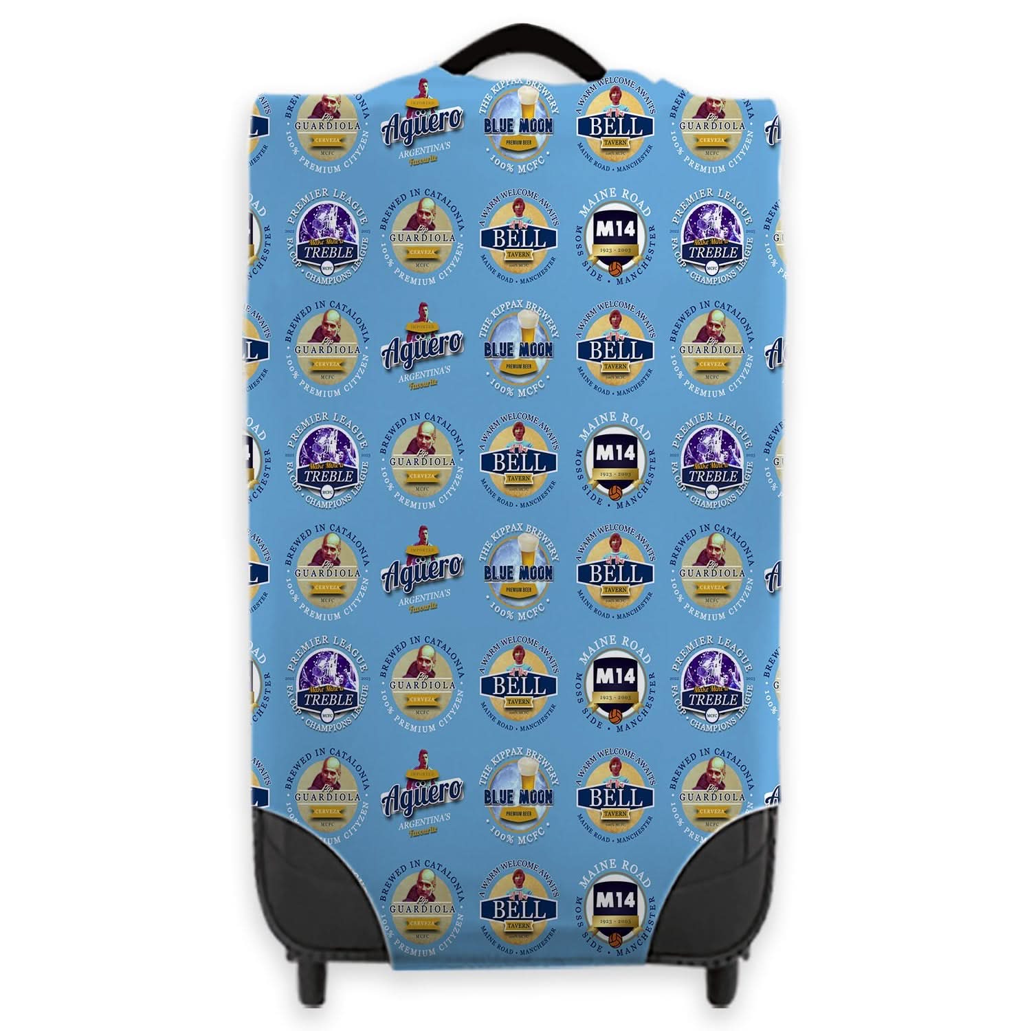 Manchester Blue - Football Legends - Luggage Cover - 3 Sizes