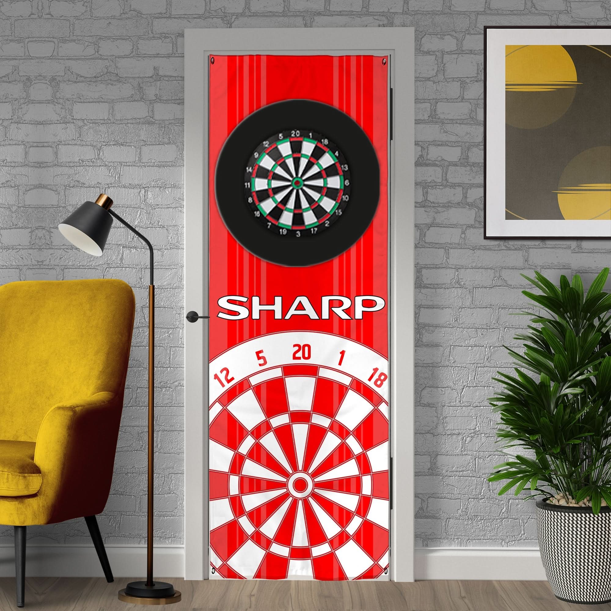 Manchester Red - 1999 Home - Personalised Darts Wall Banner - Two Sizes [COLLECTIVE]