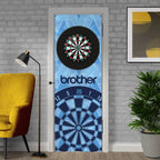 Manchester Blue Retro - 1989 Home - Personalised Darts Wall Banner - Two Sizes [COLLECTIVE]