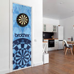 Manchester Blue Retro - 1989 Home - Personalised Darts Wall Banner - Two Sizes [COLLECTIVE]