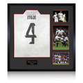 Maro Itoje Signed England 2025 Shirt Elite Frame
