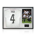 Maro Itoje Signed England 2025 Shirt Classic Frame
