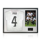 Maro Itoje Signed England 2025 Shirt Classic Frame