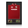 Maro Itoje Signed British & Irish Lions 2025 Shirt Premium Frame