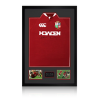 Maro Itoje Signed British & Irish Lions 2025 Shirt Premium Frame