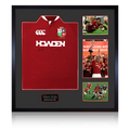 Maro Itoje Signed British & Irish Lions 2025 Shirt Elite Frame