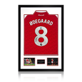 Martin Ødegaard Signed Arsenal Shirt Premium Frame (ACG Cert)