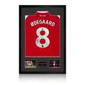Martin Ødegaard Signed Arsenal Shirt Premium Frame (ACG Cert)