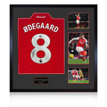 Martin Ødegaard Signed Arsenal Shirt Elite Frame (ACG Cert)