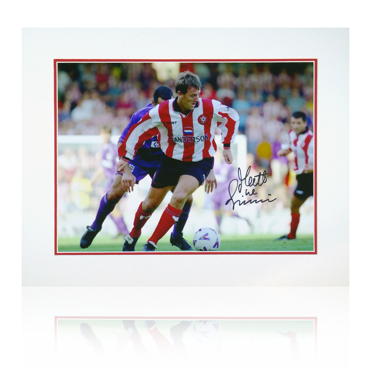 Auction: Matt Le Tissier Signed Southampton Mount