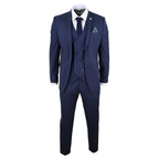 STZ41 - Men's 3 Piece Suit Gatsby 1920s Gangster Pinstripe