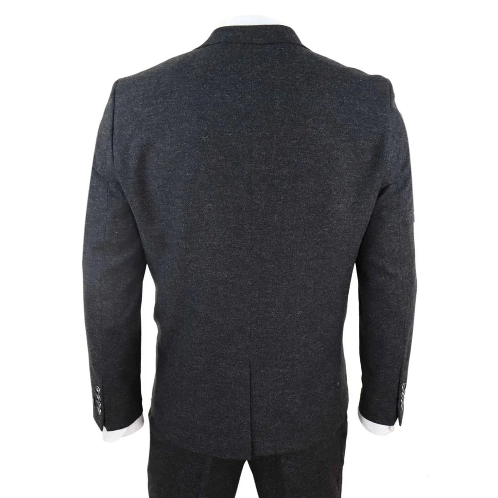 STZ22 - Men's Wool Tweed Suit 3 Piece Authentic 1920s Classic