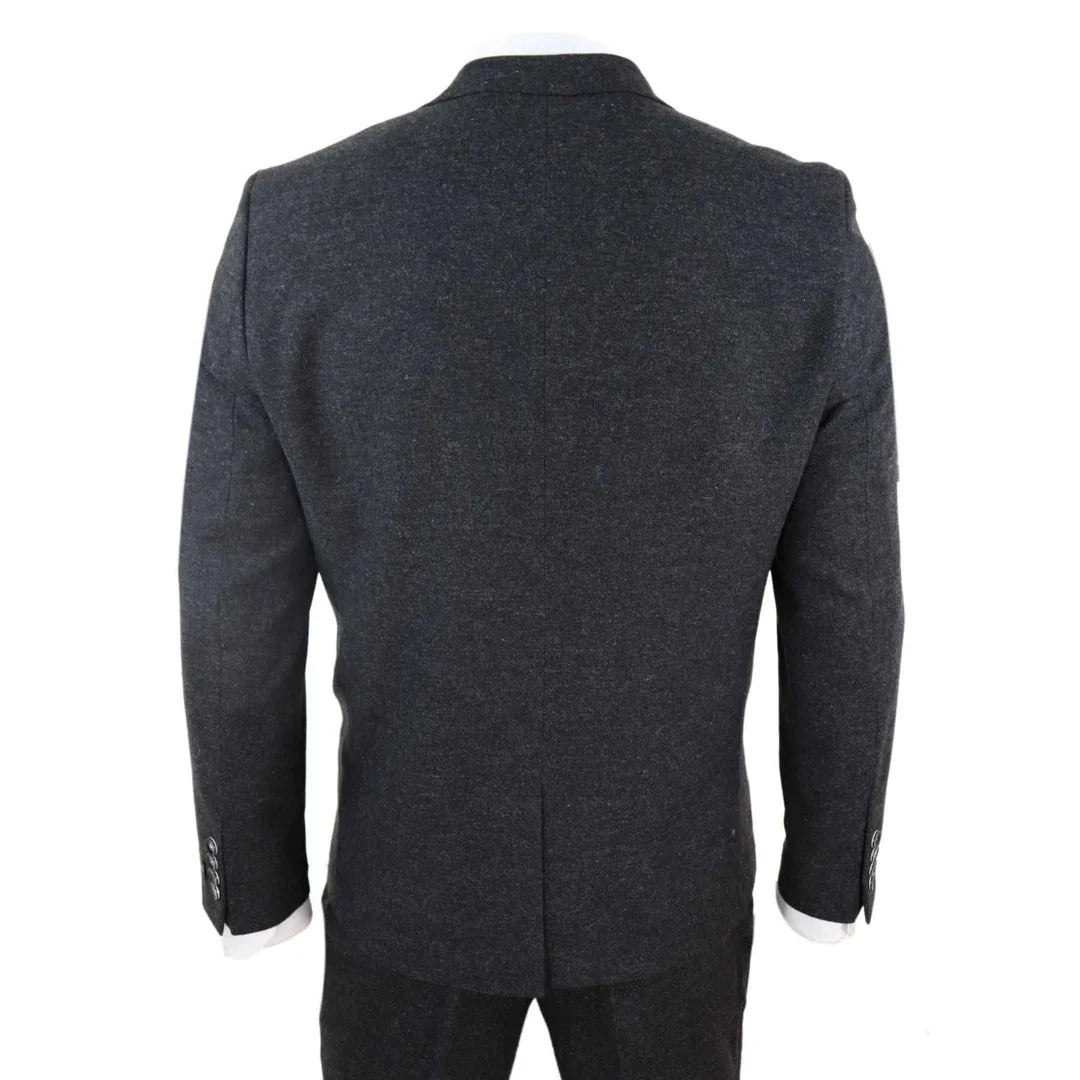 STZ22 - Men's Wool Tweed Suit 3 Piece Authentic 1920s Classic