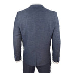 STZ30 - Men's Wool 3 Piece Suit Double Breasted Waistcoat Tweed 1920s