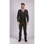 STZ23 - Men's Wool Tweed Suit 3 Piece Authentic 1920s Classic