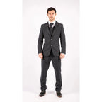 STZ21 - Men's Wool Tweed Suit 3 Piece Authentic 1920s Classic
