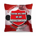 Middlesbrough Everywhere - Football Legends - Cushion 10"