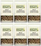 6 x Minton & Donello Milk Chocolate Honeycomb - 500g