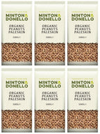 6 x Minton & Donello Organic Peanuts Paleskin - 500g