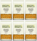 6 x Minton & Donello Org Popping Corn - 250g