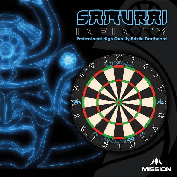 Mission Samurai Infinity Dartboard Professional Board