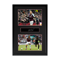 Morgan Rogers Signed Aston Villa Plaque Iconic Frame