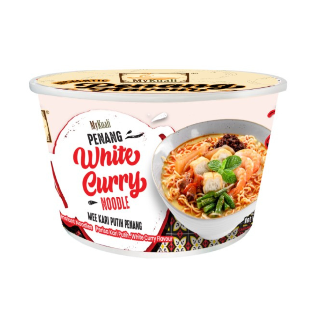 MyKuali Penang White Curry Noodles Cup Bowl