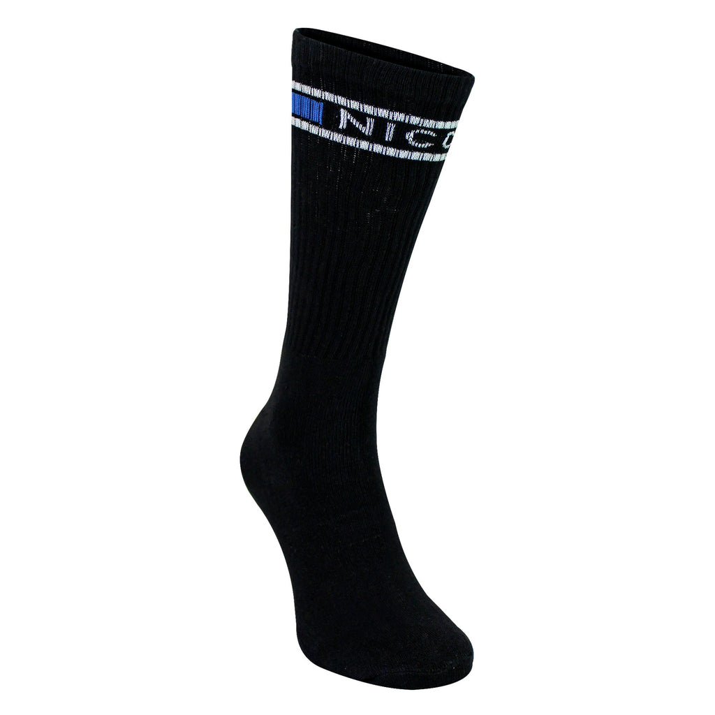 5 Pack Mens Crew Socks - Soft Breathable Cotton Everyday Socks