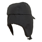 Mens Knitted Trapper Hat - Warm Winter Fleece Lined Hat